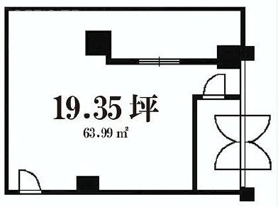 コヤマビル1F 間取り図