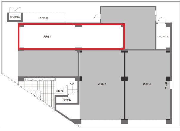 メゾン新高島平ビル1F 間取り図