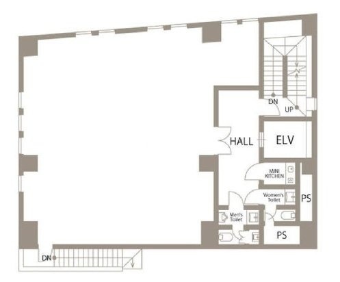 MOMON六本木6F 間取り図