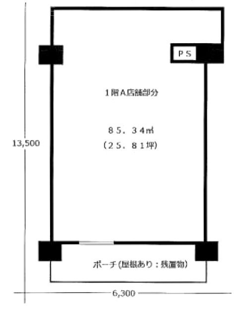 グリーンハウス下鎌田ビルA 間取り図