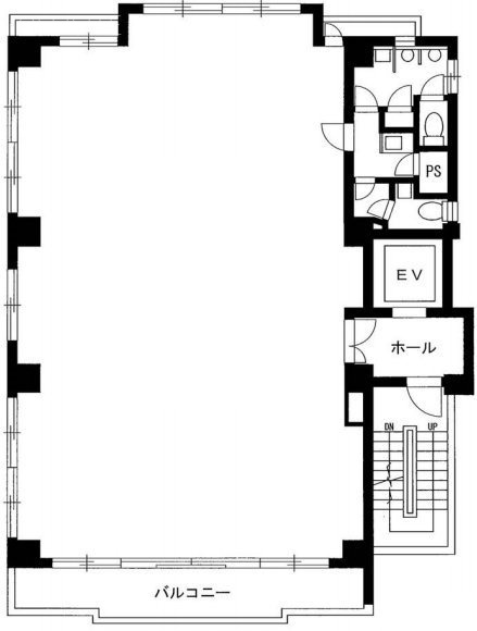UKビル5F 間取り図