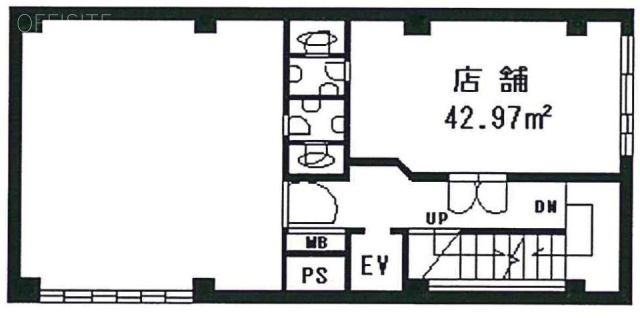 ライフピアモア東田ビルA 間取り図