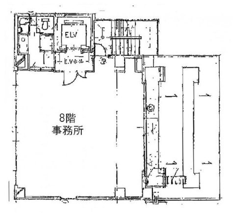 山手ビル3号館8F 間取り図