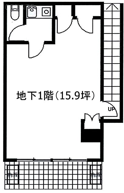 宮田ビルB1F 間取り図