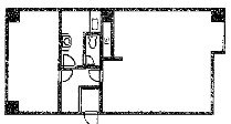 ニューキャッスル麻布ビル1102 間取り図
