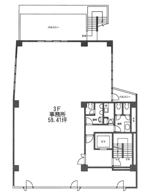 OKADOビル3F 間取り図