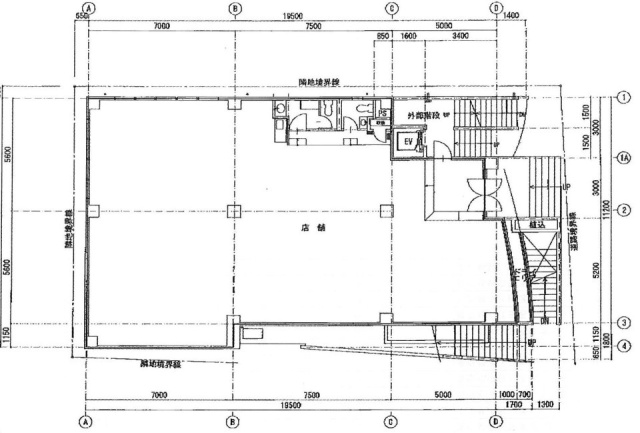 青山パークス1F 間取り図