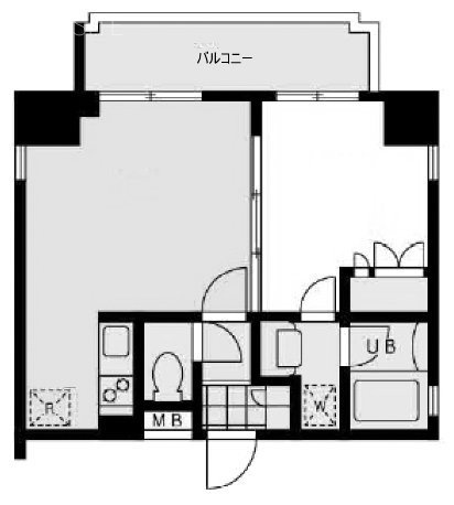 ROPPONGI 7ビル501 間取り図