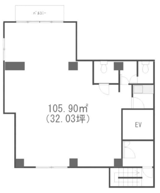 JTTビル7F 間取り図