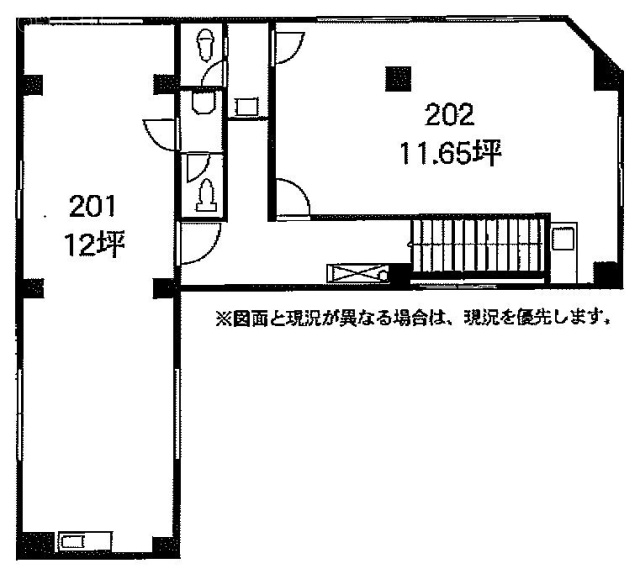 上村ビル202 間取り図