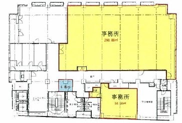 航空会館8F 間取り図