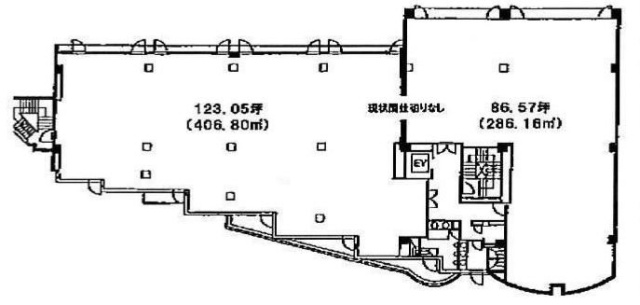 サクセス高田馬場ビル2F 間取り図