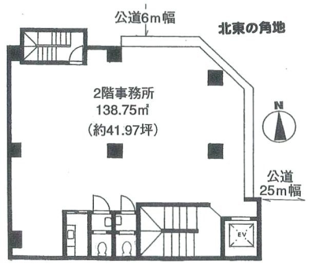 志乃田ビル2F 間取り図
