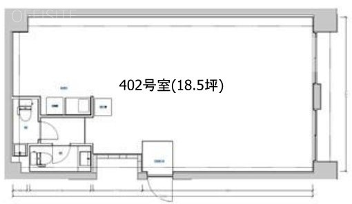 グランドマンション原宿402 間取り図