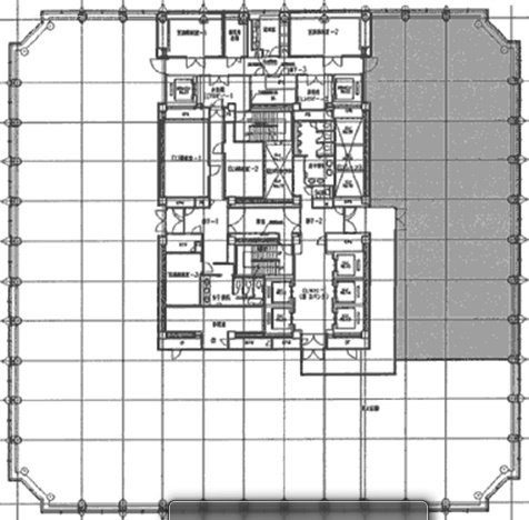 愛宕グリーンヒルズMORIタワー25F 間取り図