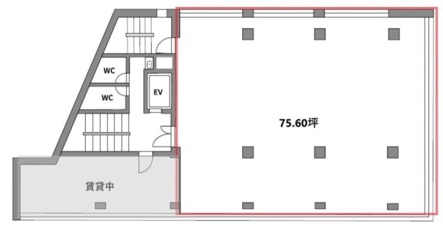 松浦ビル4F 間取り図