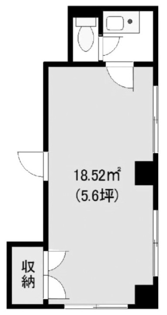 酒井ビル2F 間取り図