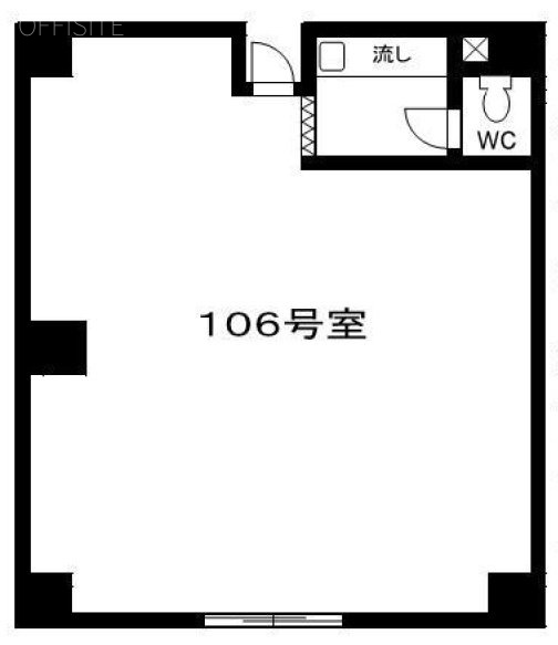石井ビル106 間取り図