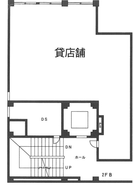 佐竹ビル2F 間取り図