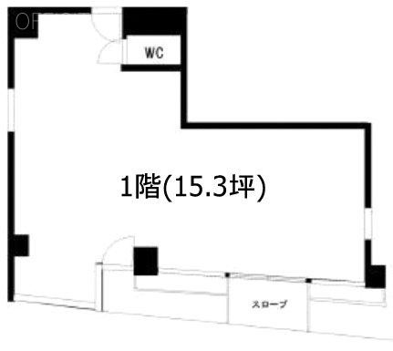 ヴィラ林1F 間取り図