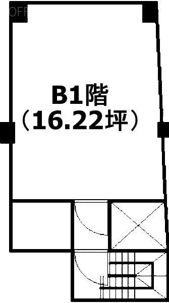 SSスマートビルB1F 間取り図