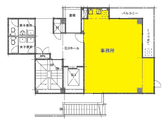 ステーションエル201 間取り図