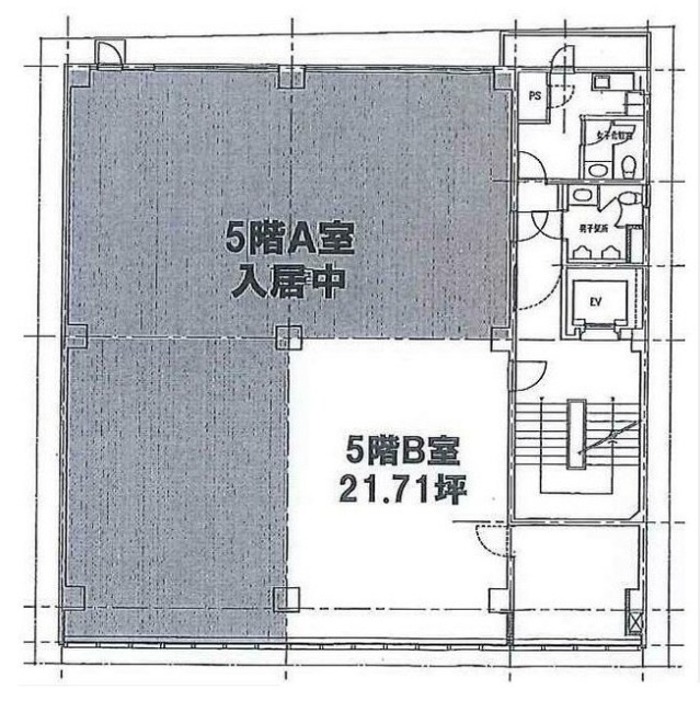 銀昭ビルB 間取り図