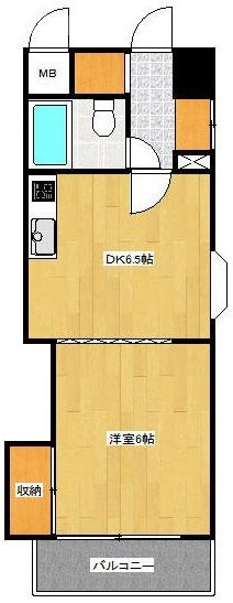 尾上ビル401 間取り図