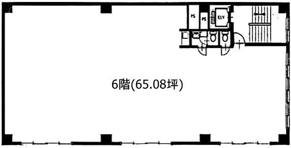 東日本橋さかえやビル6F 間取り図