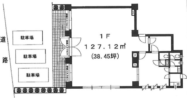 エクセル南麻布ビル1F 間取り図