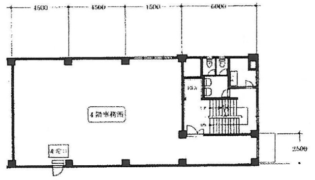 ニューライフ西早稲田ビル4F 間取り図