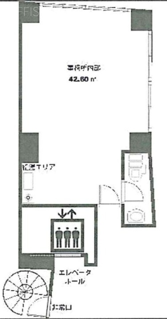 Terashima(寺嶋)ビル302 間取り図