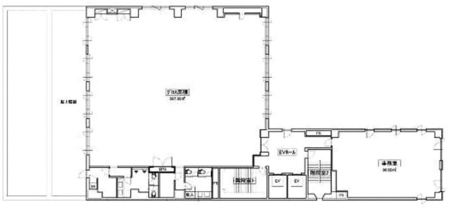 エバーグリーンビル5F 間取り図