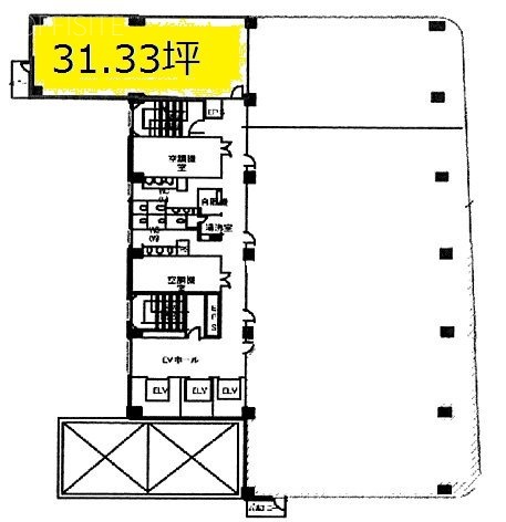 ウェインズ&イッセイ横浜ビル6F 間取り図