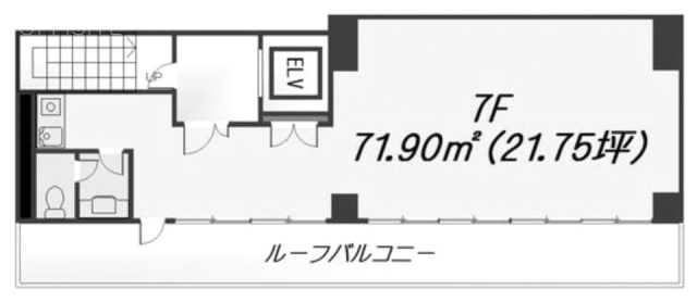 日宝池袋第一ビル701 間取り図