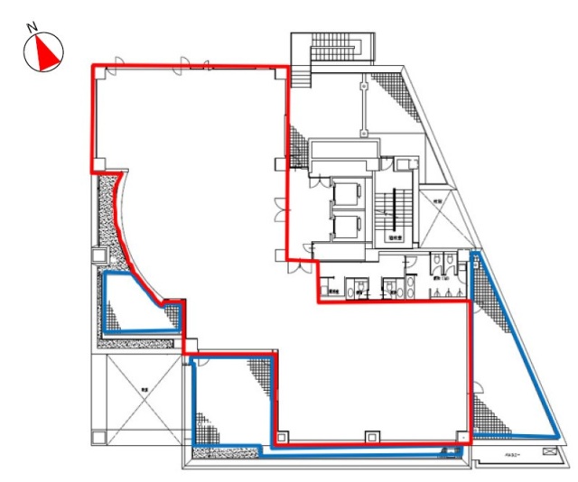 広尾MTRビル7F 間取り図