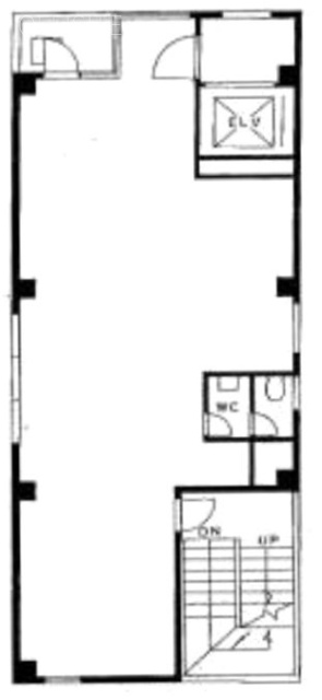 諏訪ビル6F 間取り図