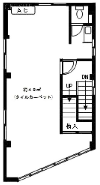 山和ビル2F 間取り図