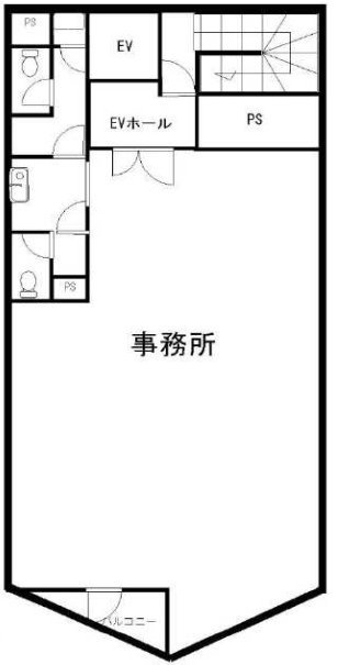 ダコタハウス8F 間取り図