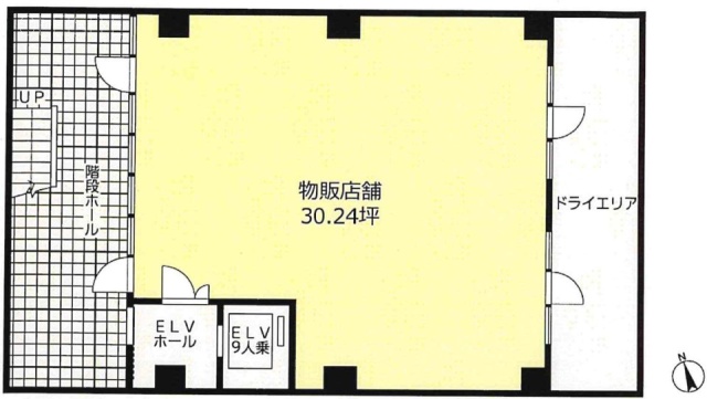 MANA表参道B1F 間取り図