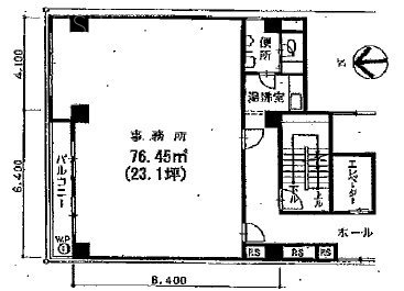 新宿石井ビル3F 間取り図