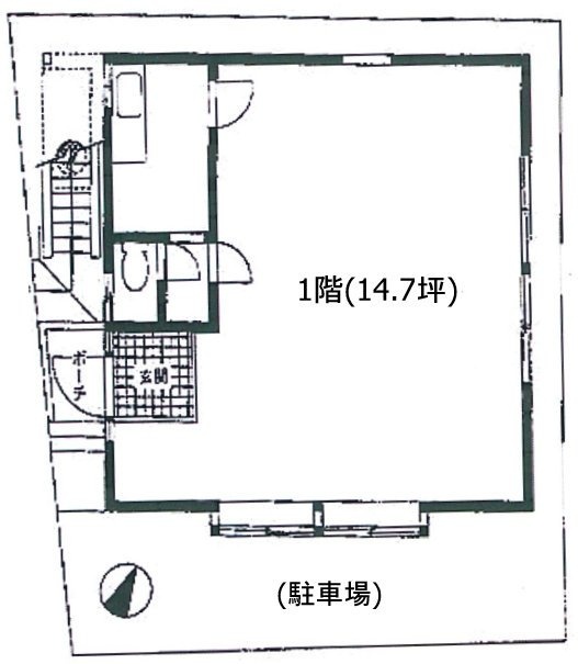 北小金事務所1F 間取り図