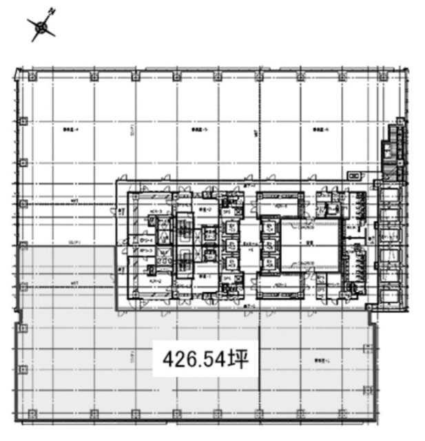 msb Tamachi 田町ステーションタワーN2201 間取り図