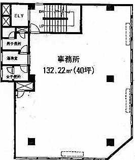 福原ビル3F 間取り図