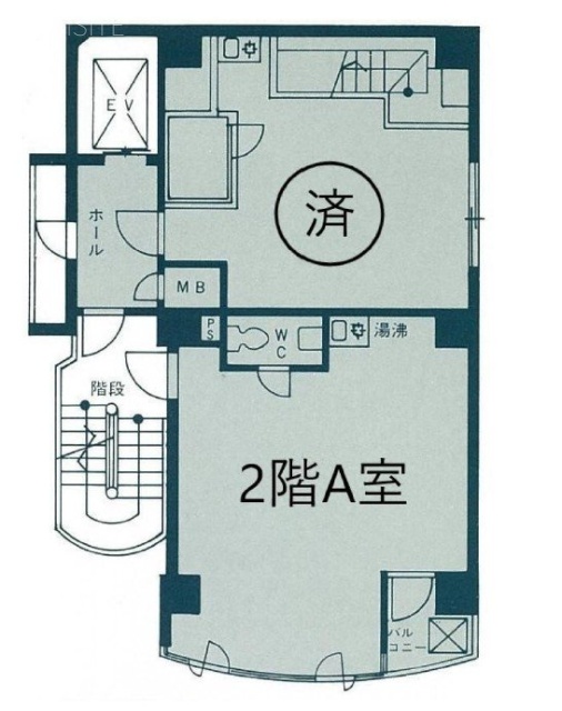 人形町ユウビルA 間取り図