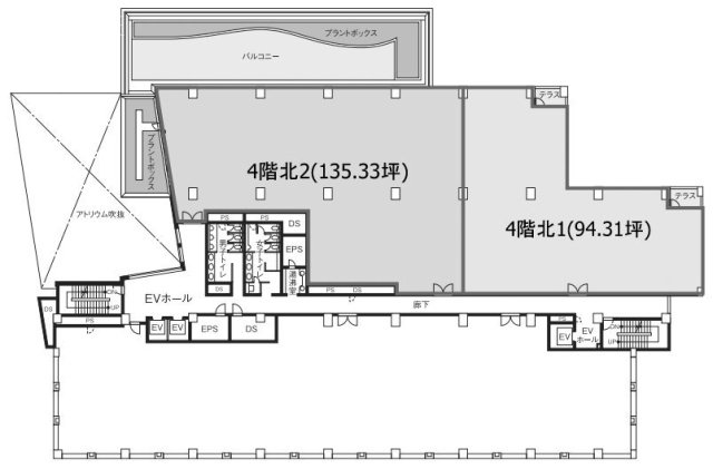 A-PLACE恵比寿南ビル北1 間取り図