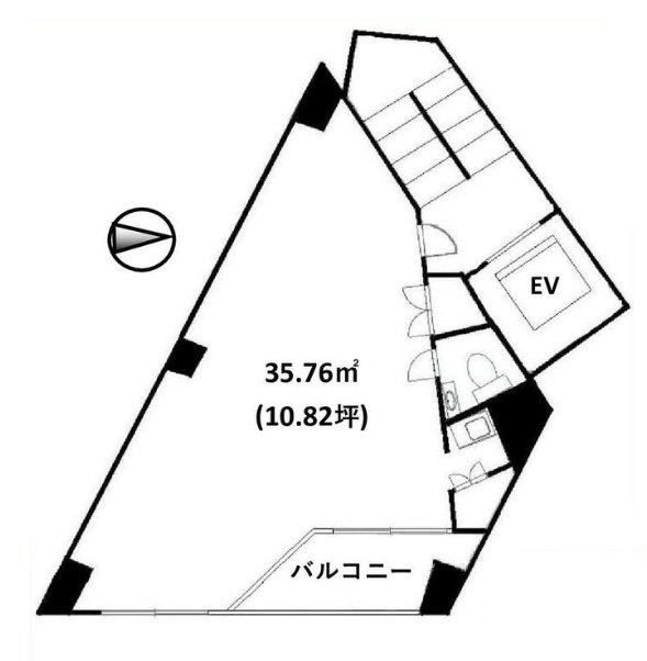 千徳ビル3F 間取り図