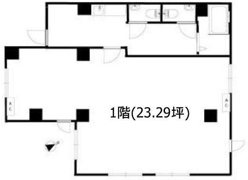 MYK四谷2丁目ビル1F 間取り図