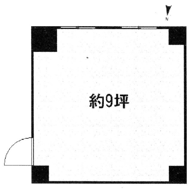 潮見オフィスビル201 間取り図