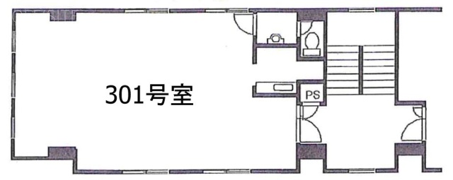 パークサイド仲町台301 間取り図